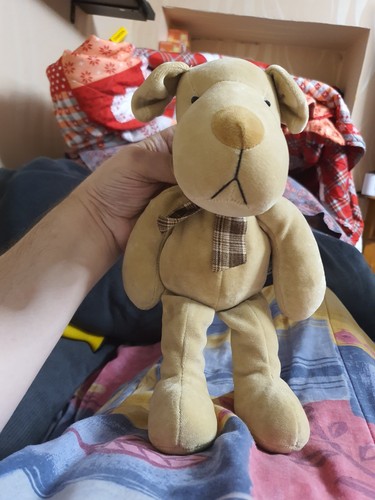 Vintage russ berrie homer dog - russ,