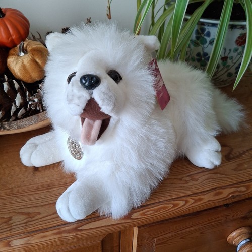 Vintage samoyed puppy - samoyed,