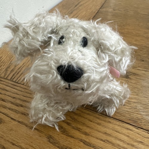 Vintage russ berrie curly dog - vintage,