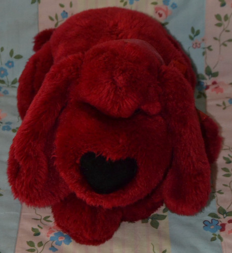 Large vintage red - red, dog