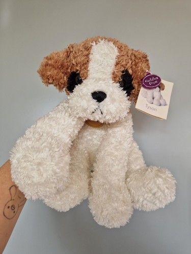 Cuddles time soft toy dog - soft,