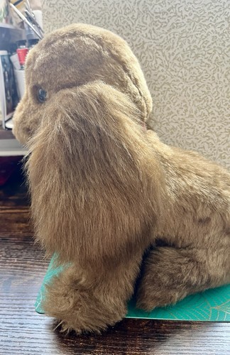 Vintage 1970s dog - 1970s, golden