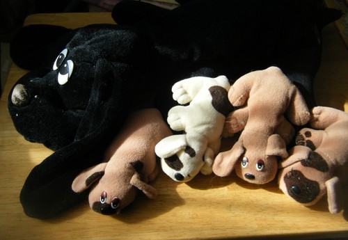 Vintage pound puppies mother - vintage,