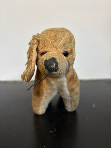 Vintage toy dog one ear - vintage,