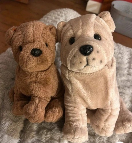 Vintage pair dog - dog, plush