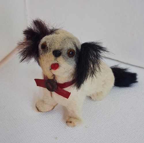 Vintage antique toy pekingese - vintage,