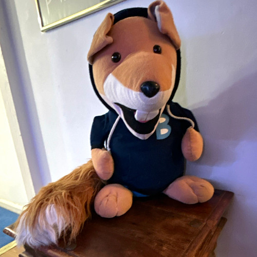 Basil brush soft toy plush - soft,