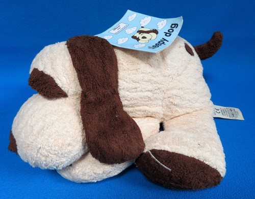 Sleepy puppy dog chenille - dog, 9"