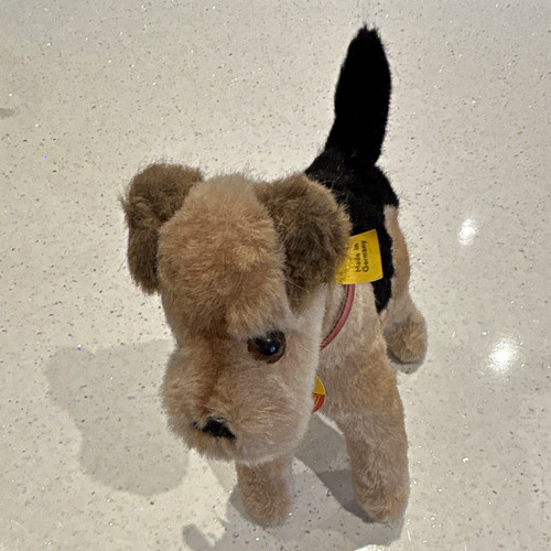 Vintage steiff arry dog plush - arry,